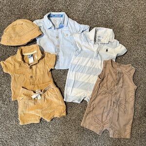 Boys 6-9 month summer bundle Baby clothing